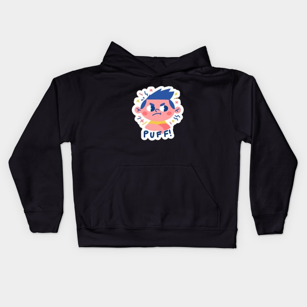 puff boy Kids Hoodie by This is store